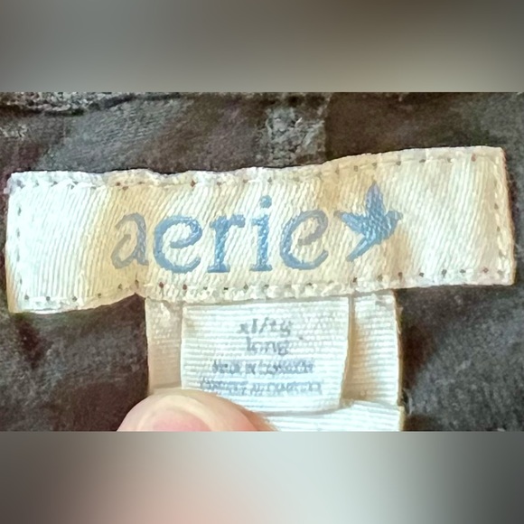 AERIE XL TALL Fold-over Flare Yoga Pants - Picture 4 of 4